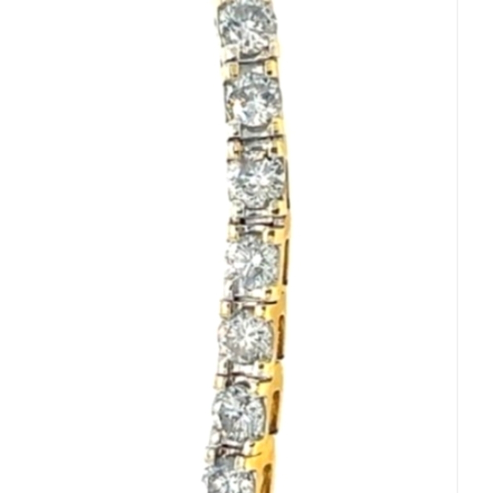 14K 5.50 Carats DIAMONDS 8" Truly Gorgeous Luxury - Picture 2 of 7